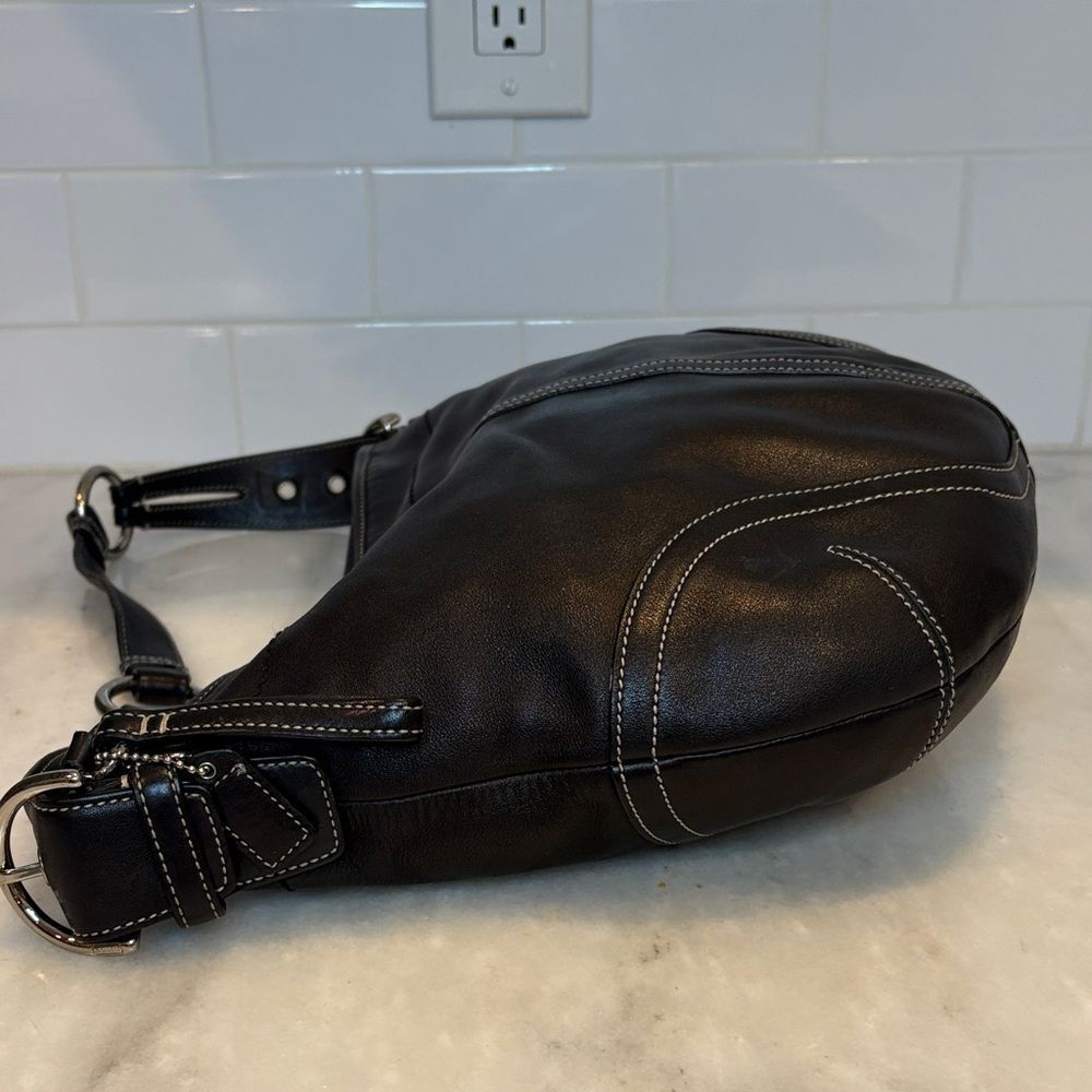 Coach Bag Purse Handbag Leather Soho Y2K Hobo Vintage Shoulder Bag Pocketbook - Picture 11 of 17
